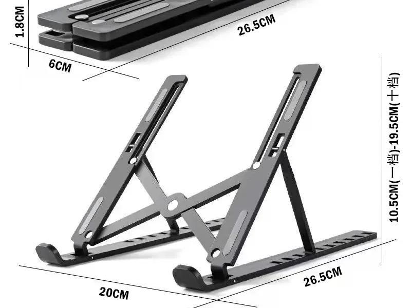Foldable & Adjustable Laptop Stan Sturdy Ergonomic