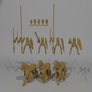 Undead Knight Miniatures Custamizable