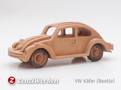 VW Beetle simplified cnc/laser