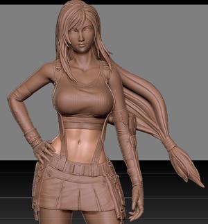 Tifa Lockhart Final Fantasy VII REMAKE HIDEF KEYED