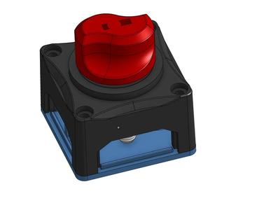 Victron Battery Switch 275A Separator Bottom Plate