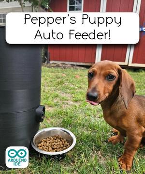Pepper’s Puppy Auto-Feeder