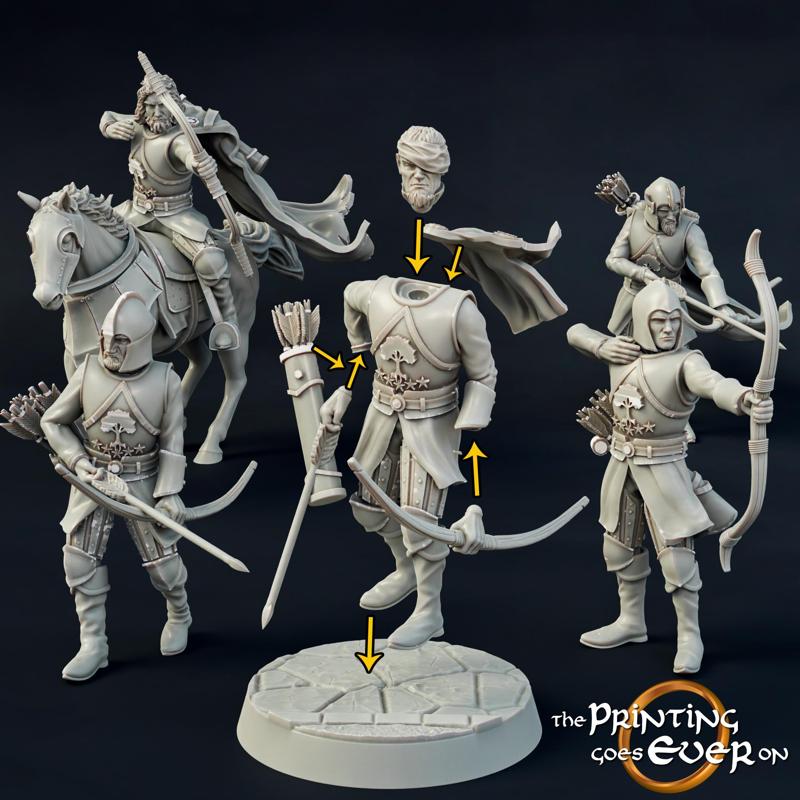 Modular Gonthan Archers – Presupported
