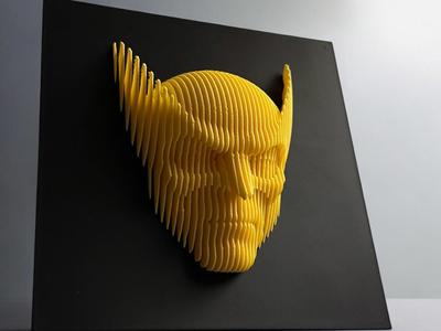 Wolverine Layered Sculpture