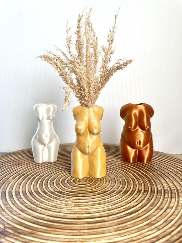 Woman Vase Set of 3 Body Types
