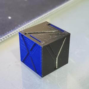 XYZ Calibrating Cube