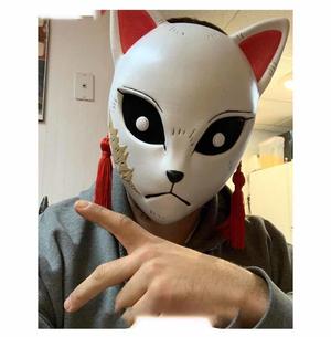 Demon Slayer Kimetsu no Yaiba Sabito Mask – Kitsune Helmet