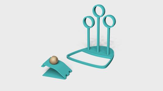 Quidditch Mini Game – Harry Potter Toy STL