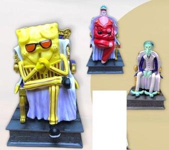 One Piece x SpongeBob SquarePants ADMIRALS