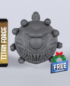 Beholder Bauble – With Free Dragon  – 5e DnD Inspired for RPG and Wargamers