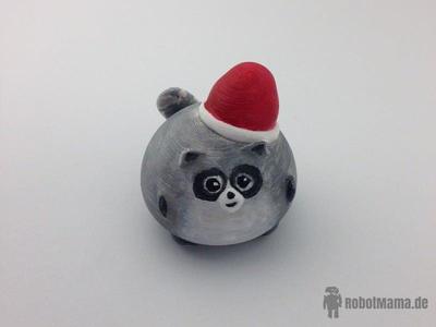 Christmas Santa Fluffy Miniature