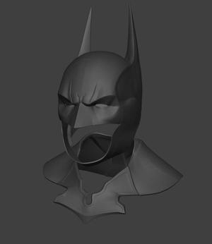 Batman Arkham Origins inspired Cowl and Collar piece