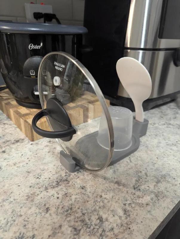 Rice cooker Paddle and Lid holder