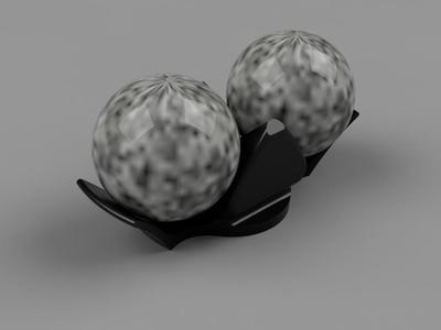 Baoding Ball Desk Stand – Large