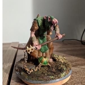 Skaven/Ratman Plague Monk