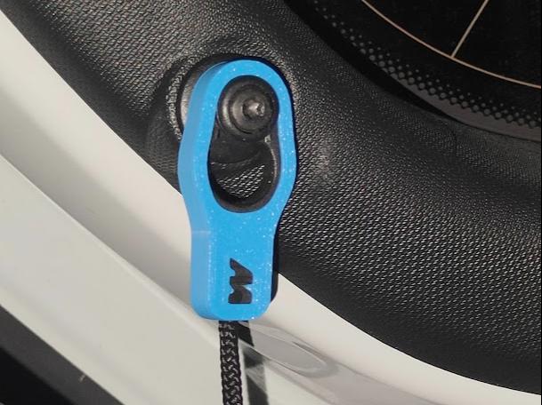 cover for the rear parcel shelf hook BMW