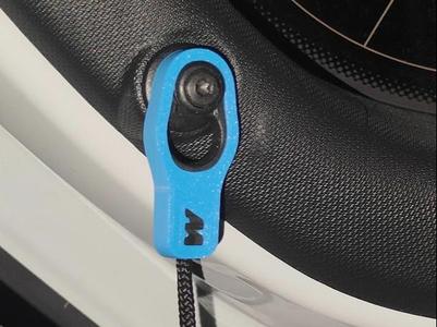 cover for the rear parcel shelf hook BMW