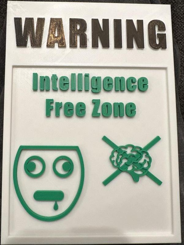 Funny Warning Sign
