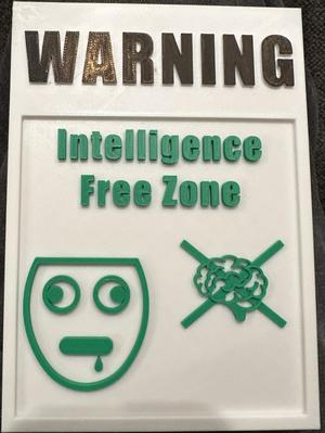 Funny Warning Sign