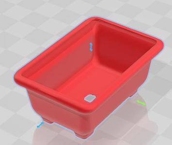 Simple bonsai pot