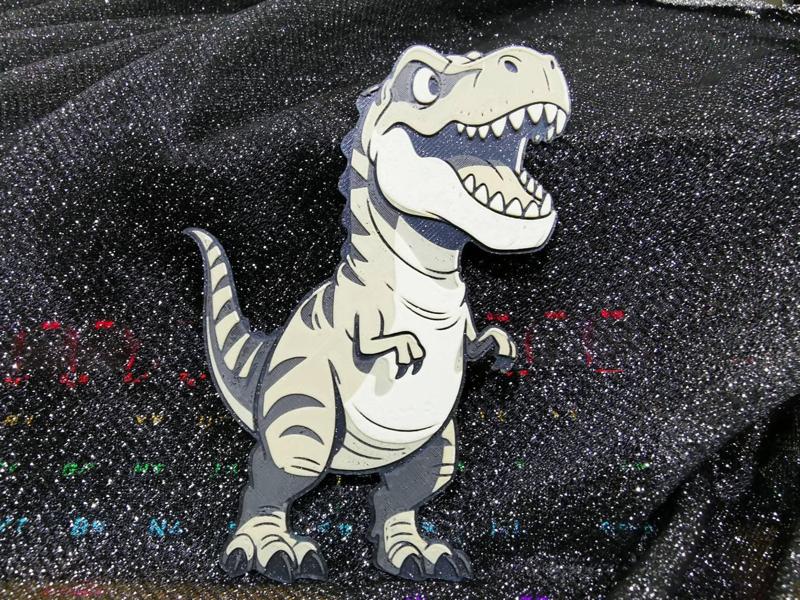 Cute Tyrannosaurus Bookmark