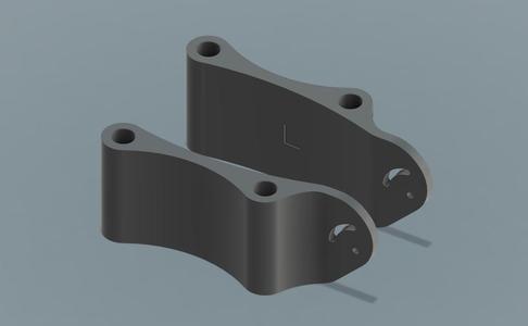 TBS SOURCE X DJI O3 Extended FPV Camera Mount