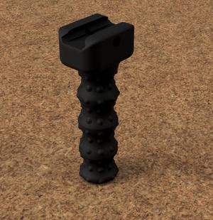 Paintball Airsoft Front Grip with bump structure