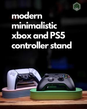 6 Ring Phantom Controller Stand | A Modern Minimalistic Gaming Stand