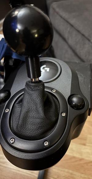 Logitech shift knob adaptor and knob