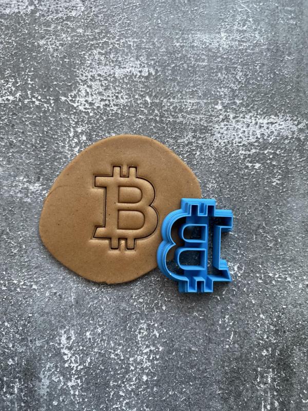 Bitcoin cookie cutter