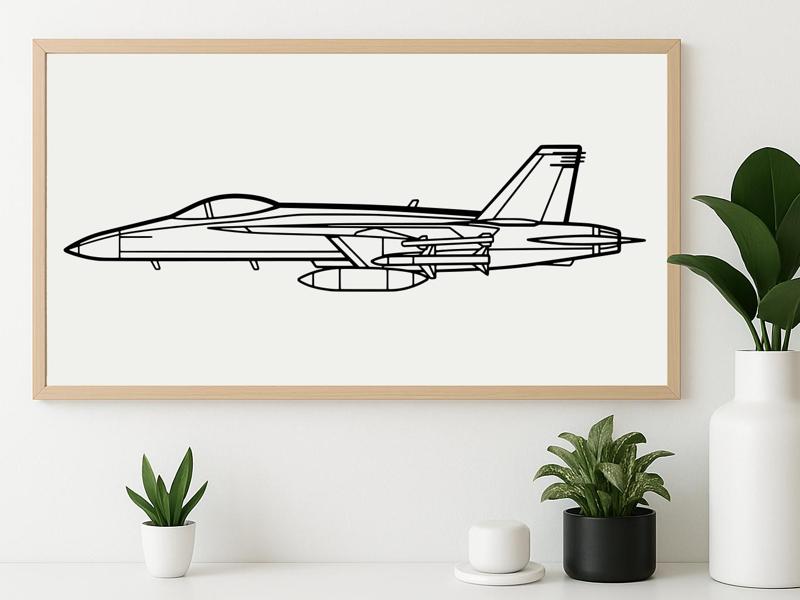 F/A-18 Hornet (Silhouette)