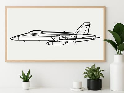 F/A-18 Hornet (Silhouette)