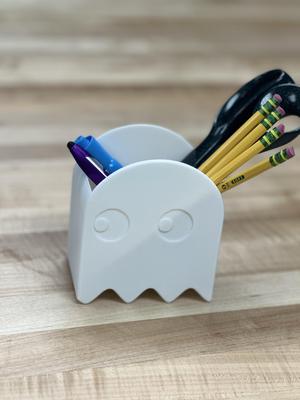 Pac-Man Ghost Pencil Holder