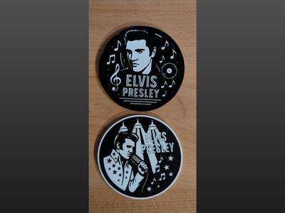 Elvis Coasters