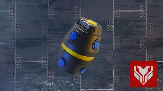 Helldivers 2: G6-Impact Grenade Prop STL (3D Print File)