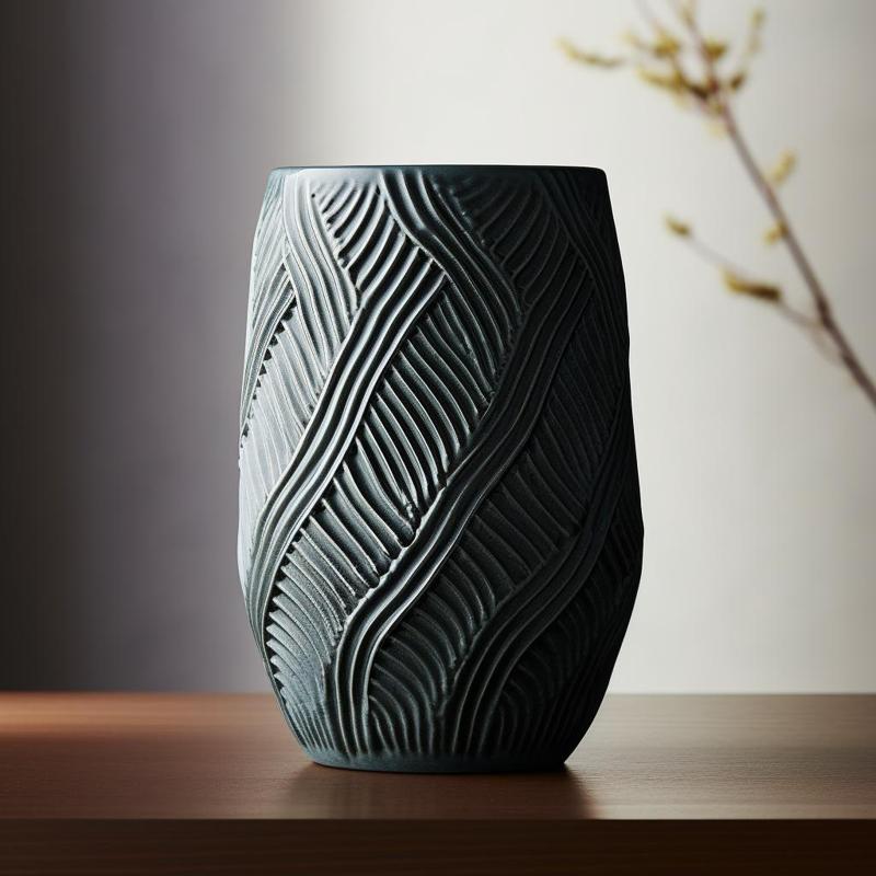 Argentera Vase – Textured Elegant Home Decor