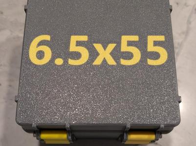 6.5x55 100rnd Ammo Box