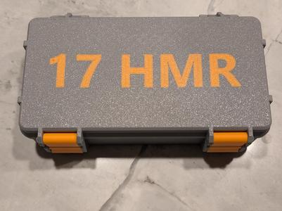 17HMR 200rnd Ammo Box with Tray