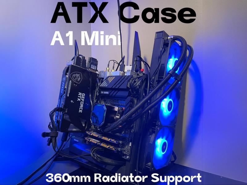 ATX Open PC Frame for A1 Mini + 240mm AIO