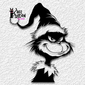 The grinch who stole christmas wall art dr. suess fanart decor
