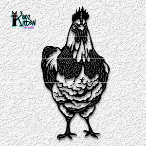 chicken wall art farmhouse hen decor