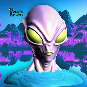 Nerissa Alien Guardian of the Outer Worlds Sea and Sky Figurine