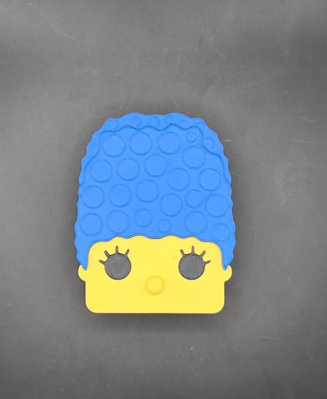 Blokkheadz Marge Simpson - Magnet, Ornament and Regular Collectible!