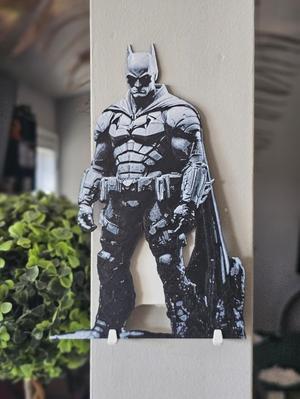 Batman Dark Knight 3D Textured Art Hueforge
