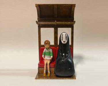 Spirited Away Train Diorama