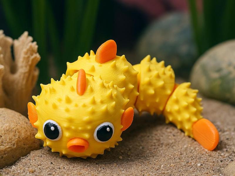 Articulated Puffer Fish - Cute Fidget Toy