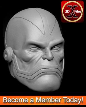 X-men Apocalypse headsculpt - Black Series - Hottoys - 1:12 and 1:6 Scale- Action Figure 