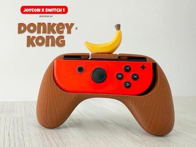 Donkey Kong Inspired - JoyCon Nintendo Switch 1