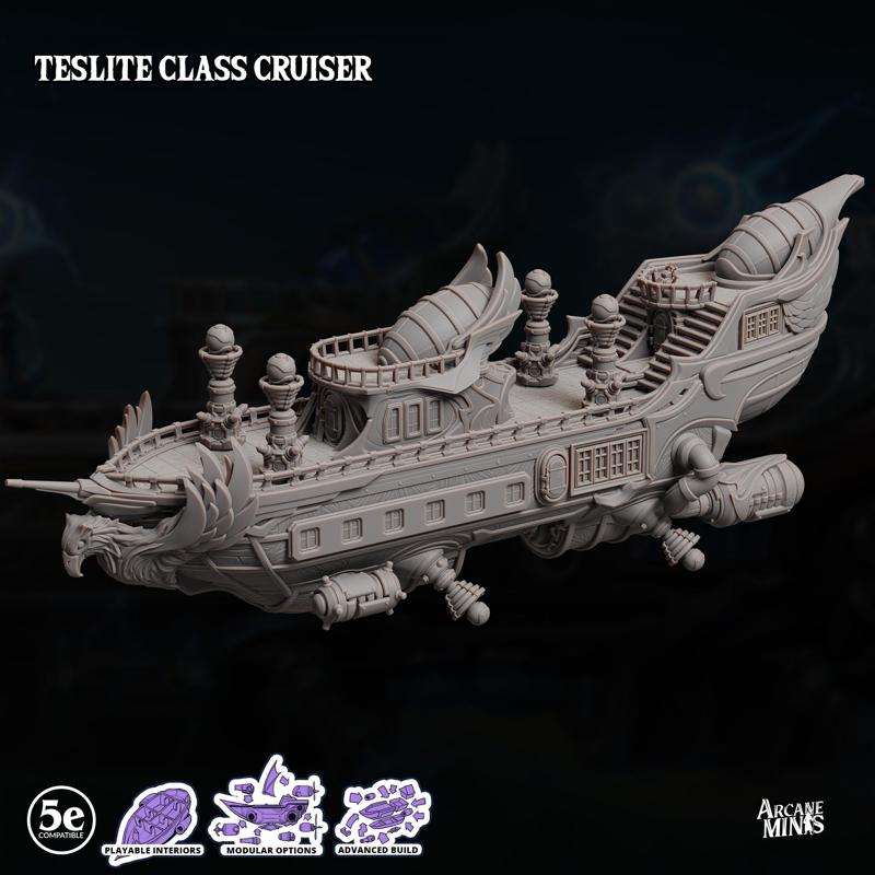 Airship - Teslite Class Cruiser