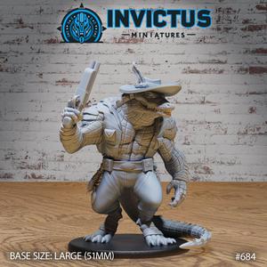 Alligator Mutant / Space Crocodile Warrior / Star Battle Pirate / Galactic Croc Tribe Fighter / Cosmic Animal Raider / Cyberpunk Reptile Army / Steampunk Predator Creature / Alien Swamp Beast / Sci-Fi Encounter